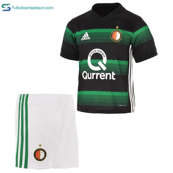 Camiseta Feyenoord Rotterdam Niños 2ª 2017/18